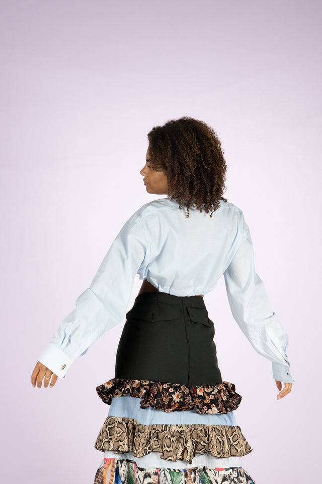 Shirt Crop Top