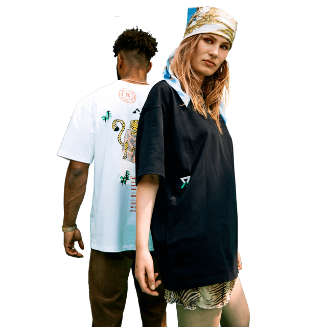 Amur Leopard Tee White