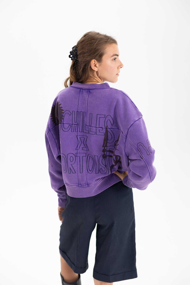 Achilles Crewneck Purple