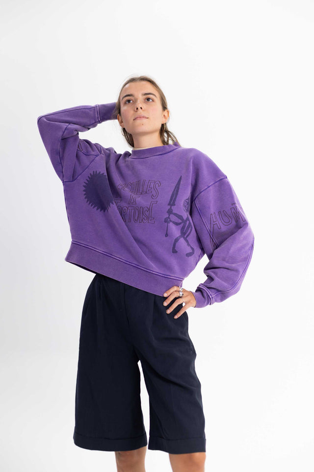 Achilles Crewneck Purple