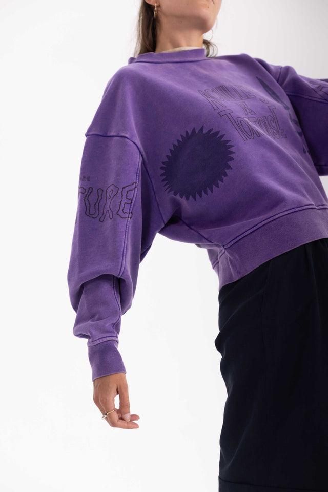 Achilles Crewneck Purple