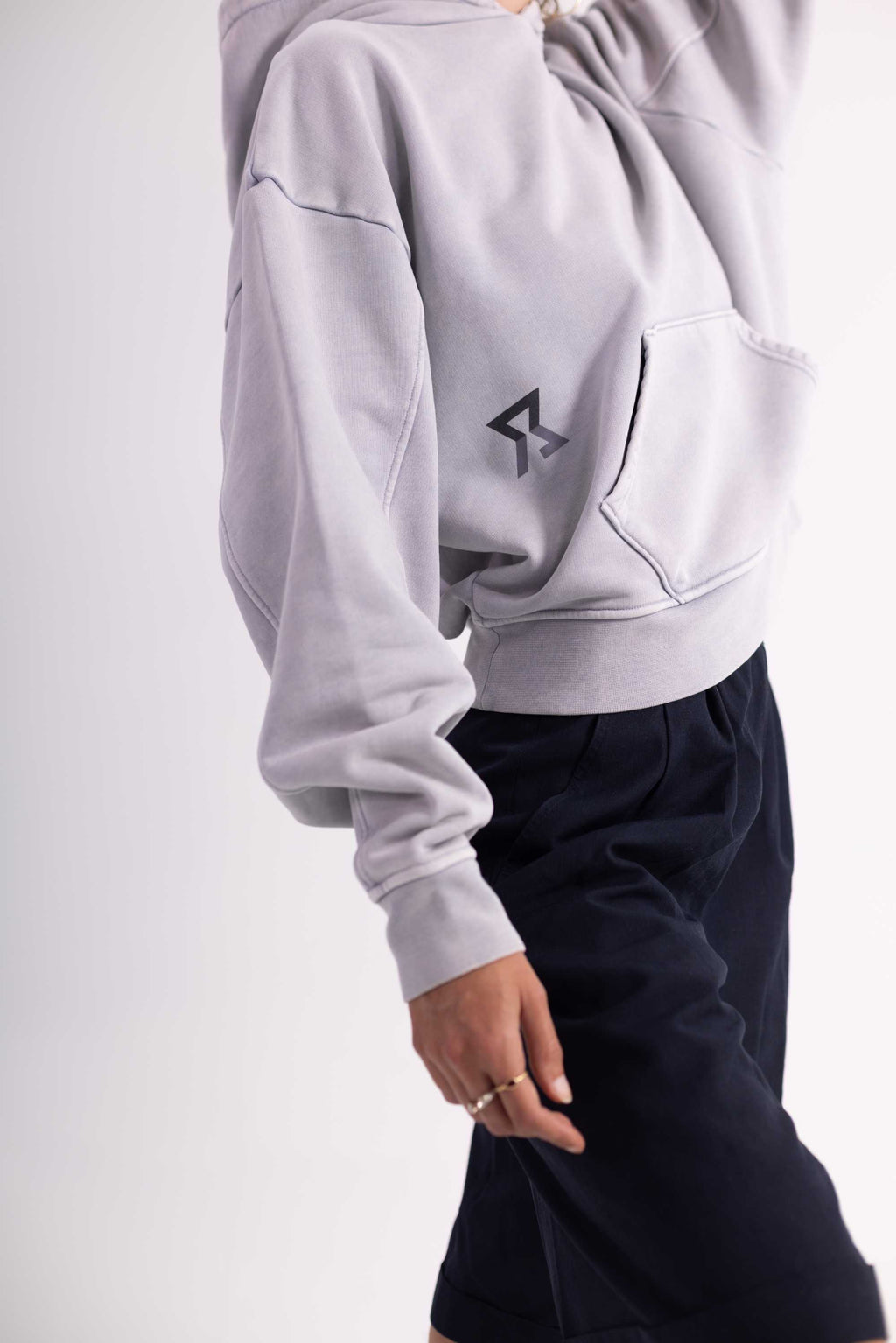 Logo Hoodie Grey