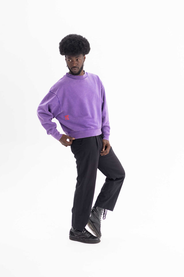 Logo Crewneck Purple