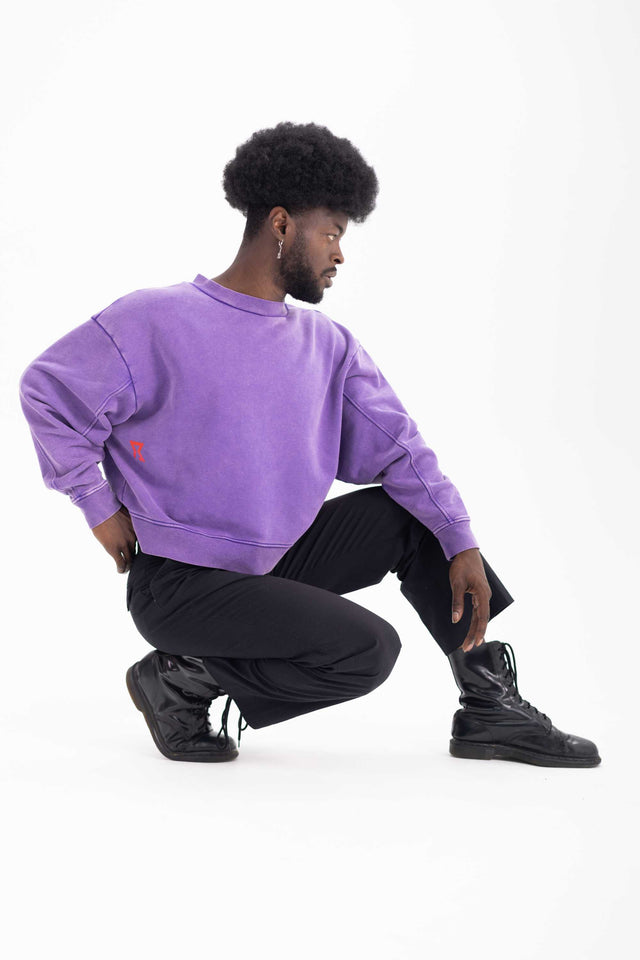 Logo Crewneck Purple