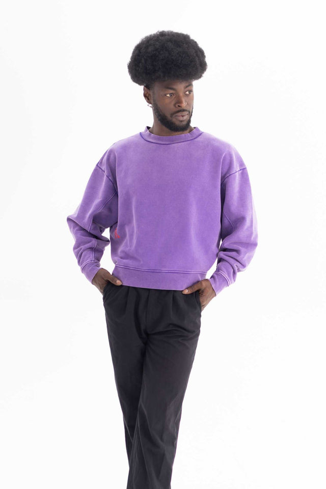 Logo Crewneck Purple