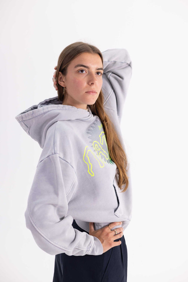 More Nature Hoodie Grey